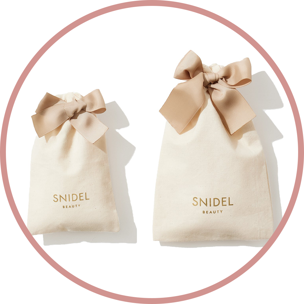 01.SNIDEL BEAUTY ギフトラッピング巾着 ＜S~M＞ 330円(税込)